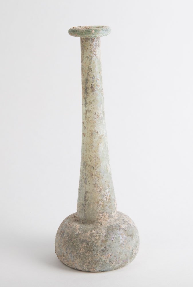 Ancient Roman Glass Bottle c.1st-2nd century AD. (1 of 1)