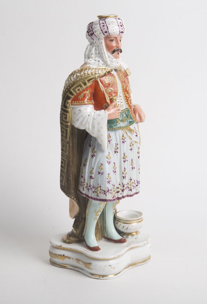 European Ceramic Figure of Arab made for the Turkish (1 of 3)