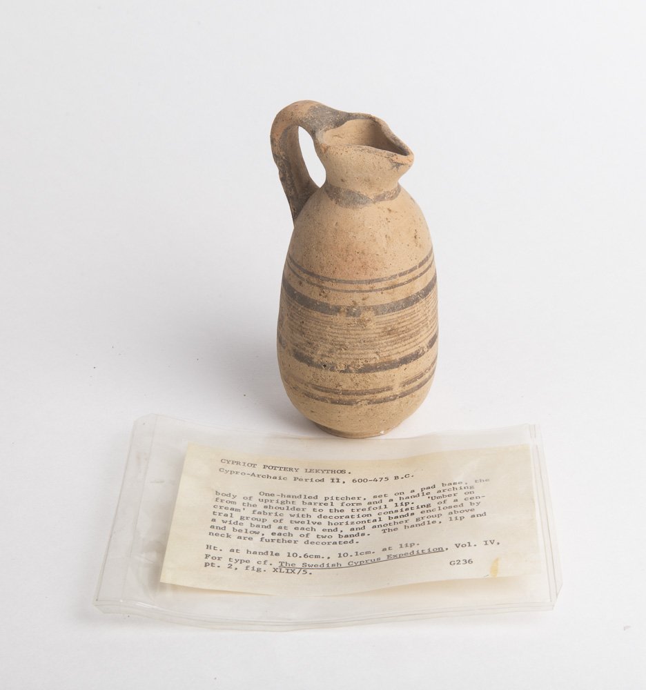 Ancient Cypriot Archaic Pottery Lekythos c.600-475 BC (1 of 2)