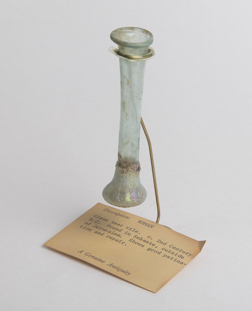 Ancient Roman Glass Bottle c.1st-2nd cent AD. (1 of 1)