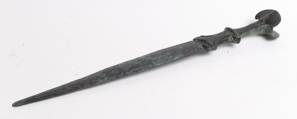 Ancient Luristan Bronze Dagger Ca. 1st millennium B.C. (1 of 2)