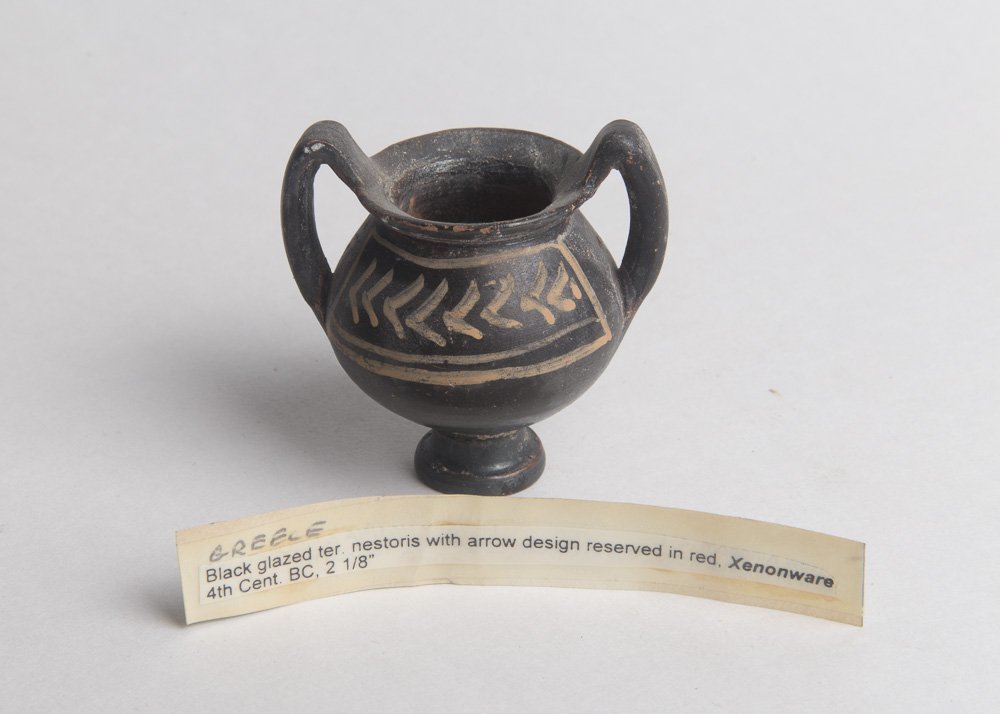 Ancient South Italian Apulian Xenon ware Vessel c.4th (1 of 2)