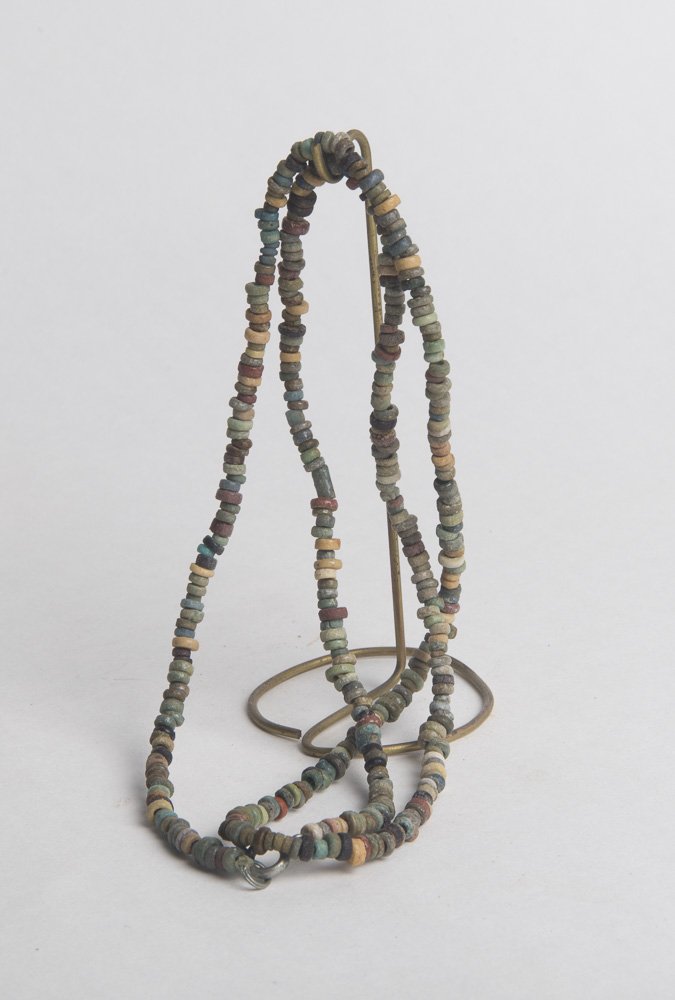 Ancient Egyptian Mummy Beads Necklace c. 300 BC (1 of 1)