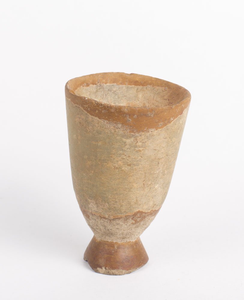 Ancient Egyptian Alabaster Cup Late Period c.625 BC (1 of 2)