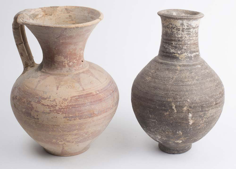Lot of 2 Ancient Greek Pottery Vessels c.300 BC (1 of 1)