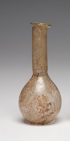 Ancient Roman Glass Bottle Ca. 1st - 3rd century A.D. (1 of 4)