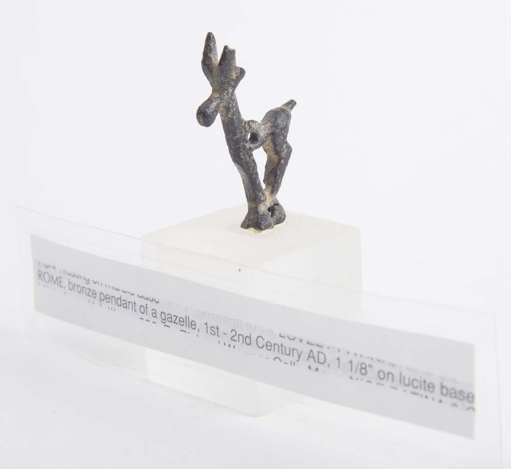 Ancient Roman Bronze Deer c.1st-2nd century AD (1 of 2)