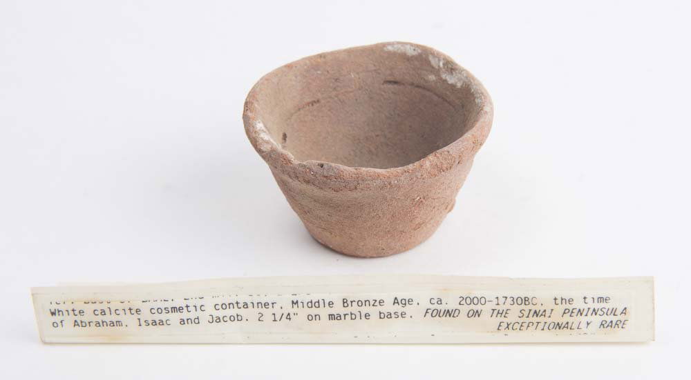 Ancient Holy Land Bronze Age Terracotta Cup c.2000 BC (1 of 1)