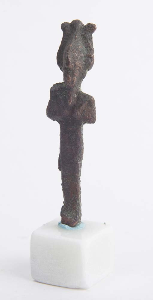 Ancient Egyptian Bronze Figure of Osiris Ca. 600 BC (1 of 2)
