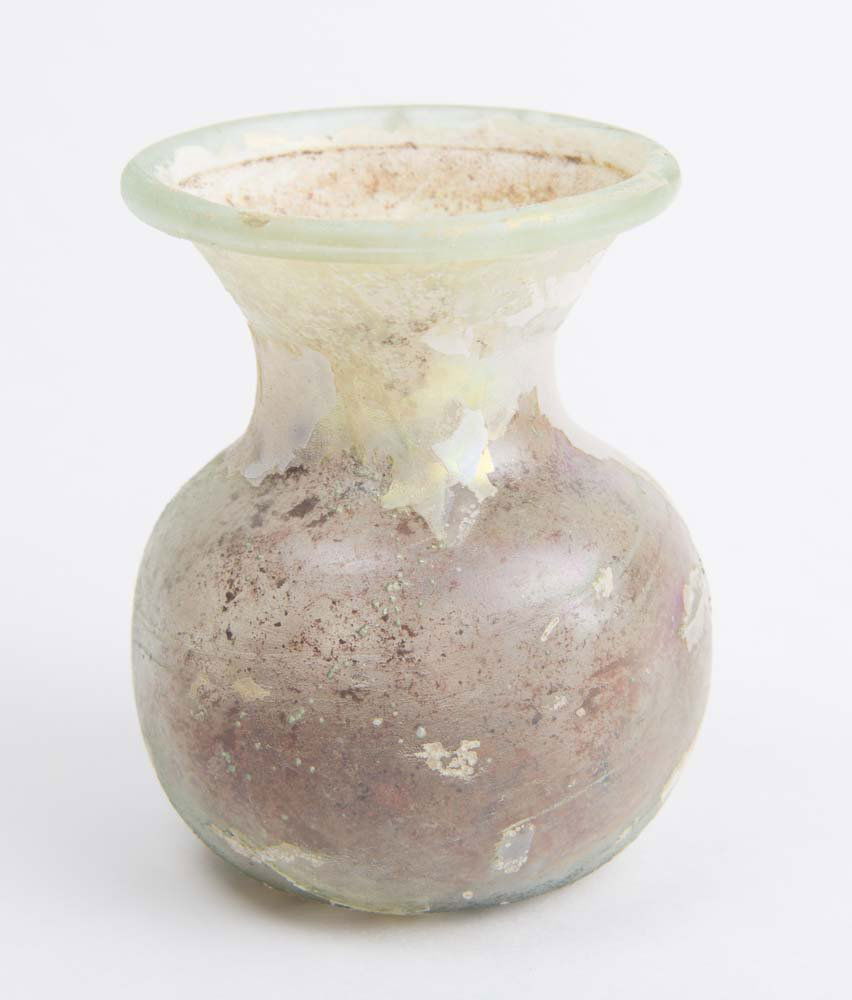 Ancient Roman Glass Jar c.1st-2nd century AD (1 of 1)