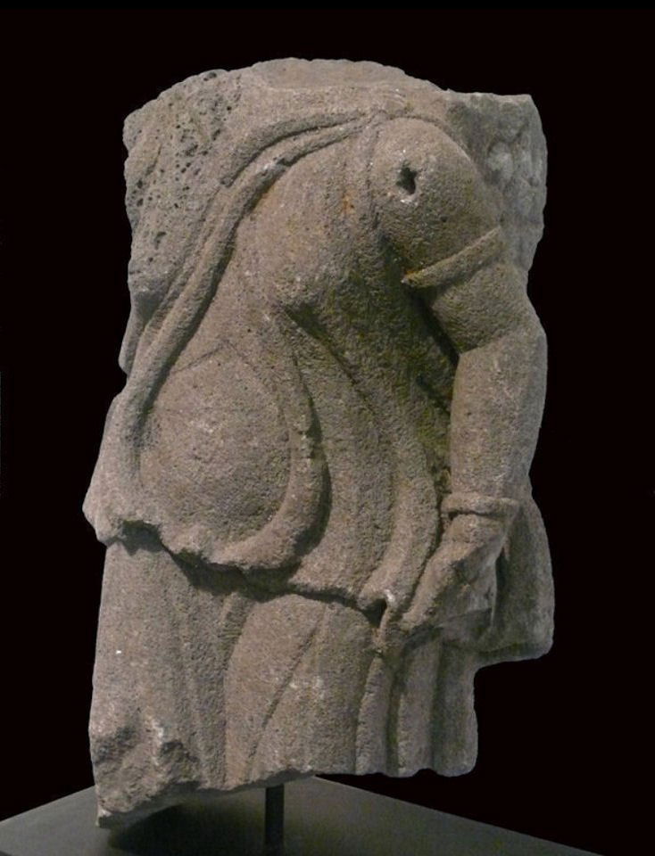 Ancient Roman Basalt Figure of Winged Victory c.2nd Ce (1 of 5)