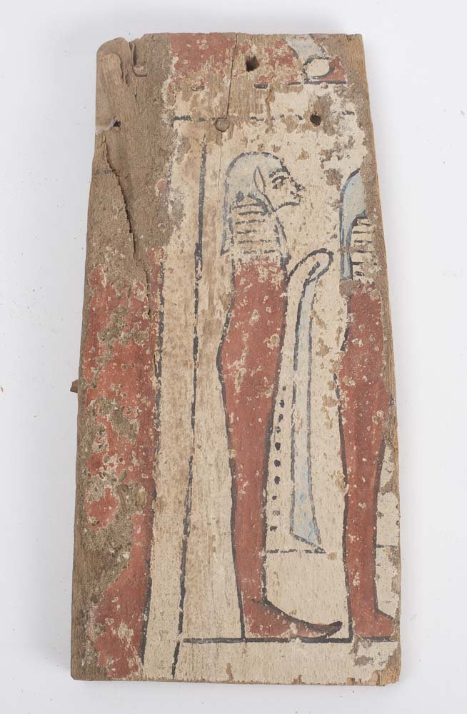 Ancient Egyptian Wood Panel Late Period c.600 BC. (1 of 1)