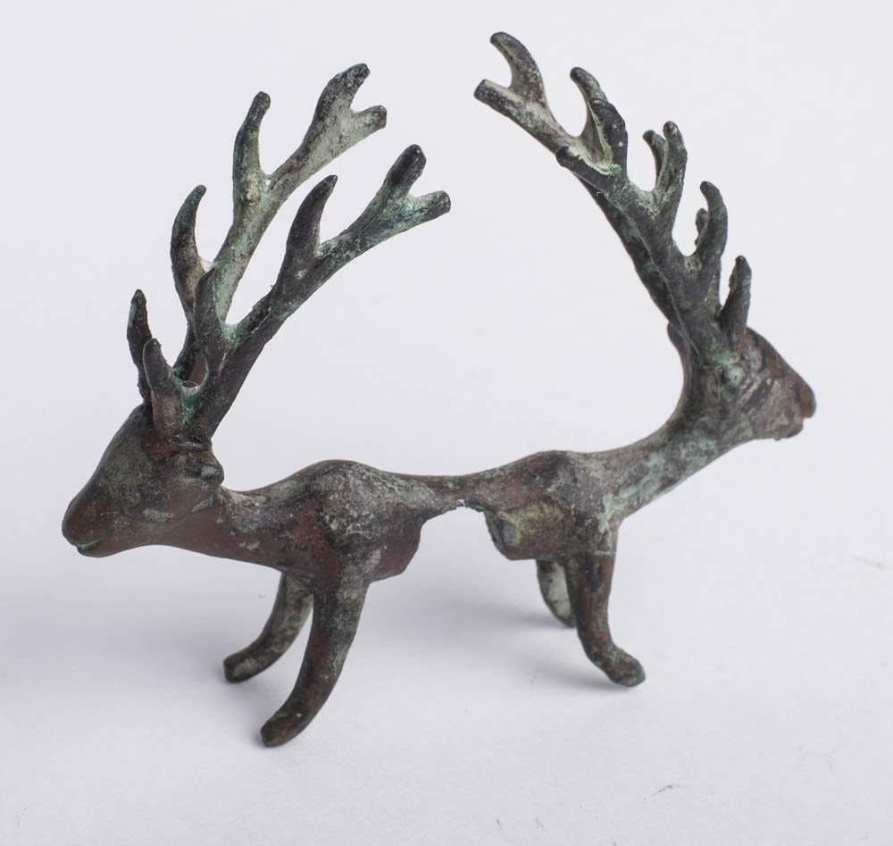 Ancient Luristan Bronze Animal c.9th cen BC. (1 of 2)