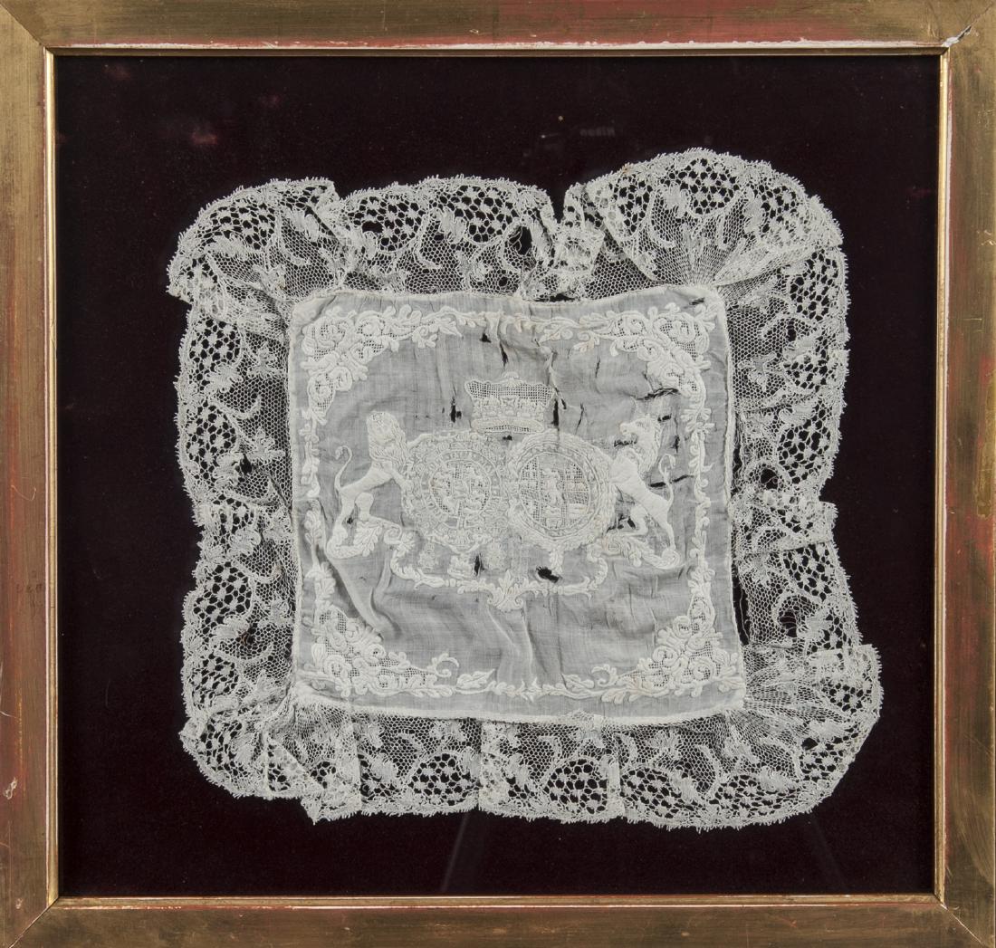 Framed letter purportedly by Queen Victoria to Lo (1 of 2)