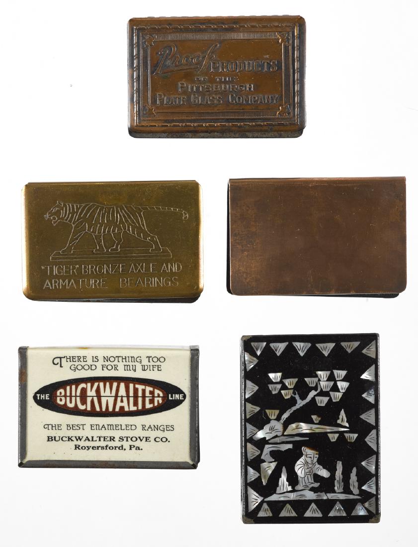 Five match box covers, to include Buckwalter Sto (1 of 1)