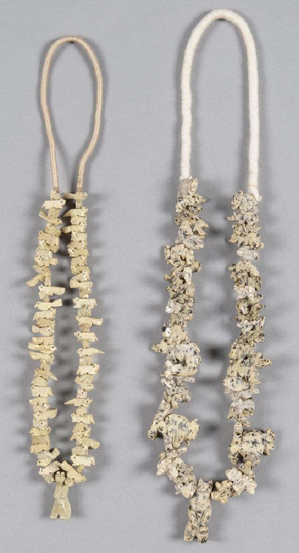 Southwestern Native American Pueblo carved shell, (1 of 2)