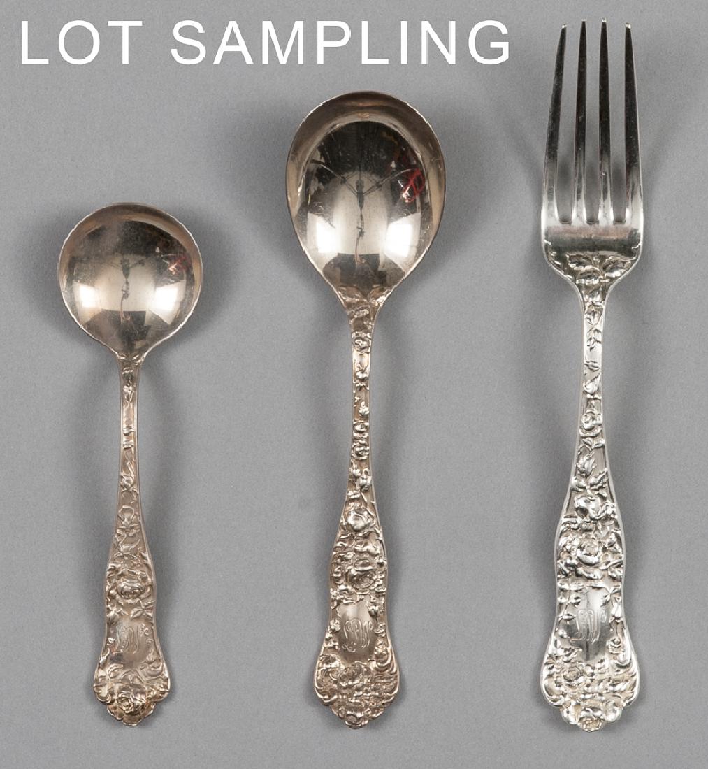 Shiebler sterling silver flatware service, 80.5 o (1 of 1)