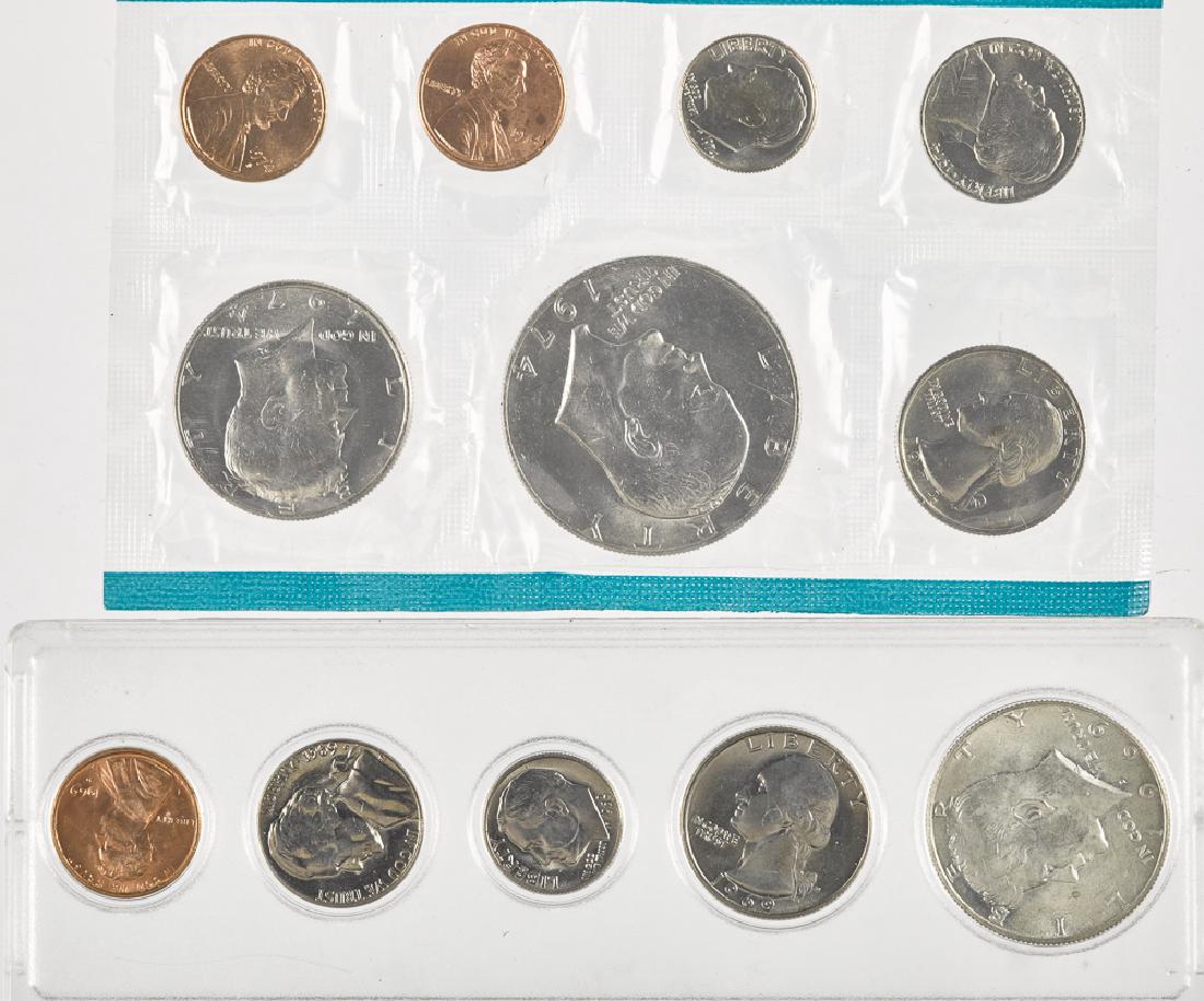 Assorted coins, to include three partial Mint set (1 of 2)