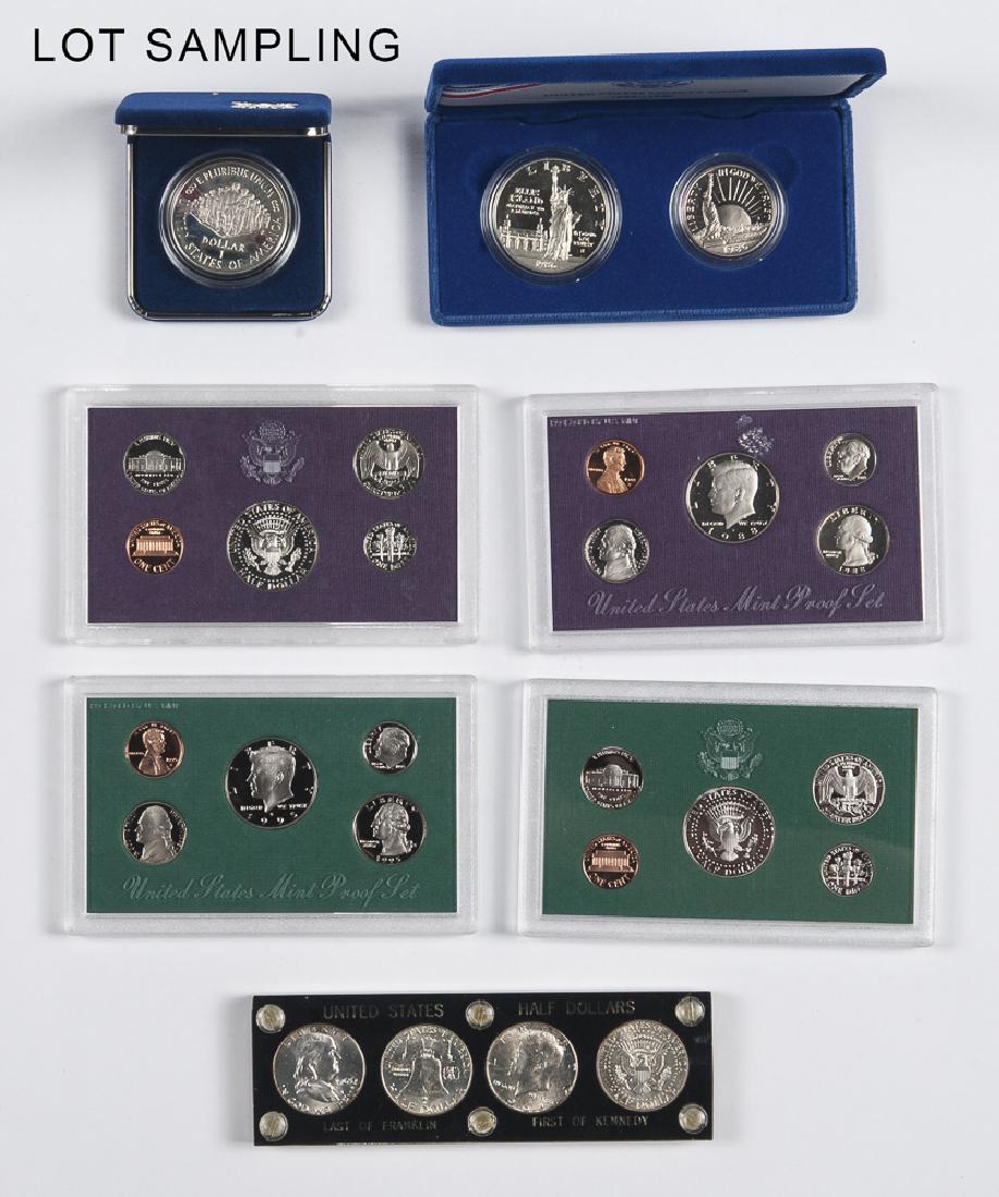 Ten US Proof Sets, years from 1985-1996, together (1 of 1)