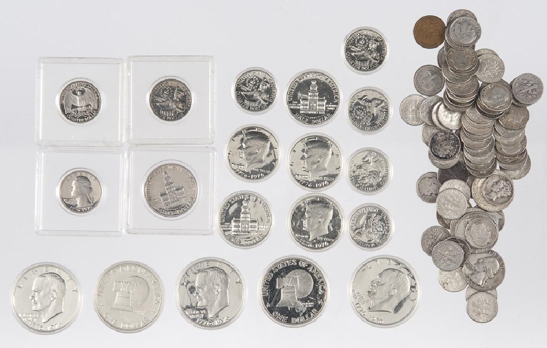 Assorted silver coins, to include $7.80 face valu (1 of 1)