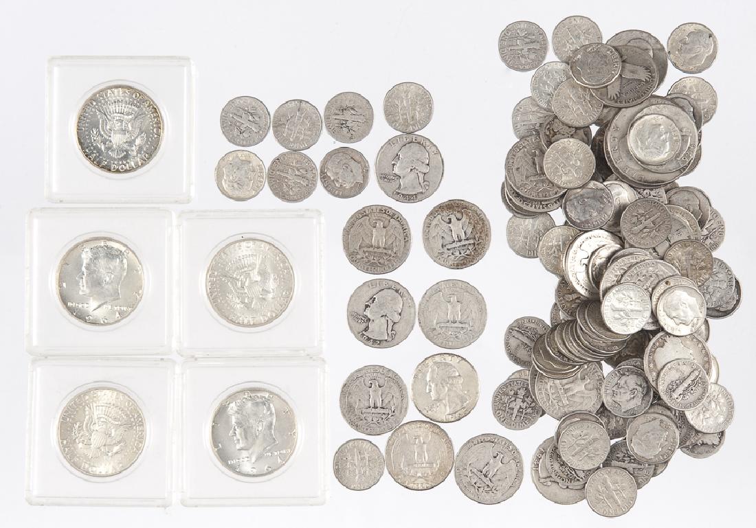 Assorted 90% silver coins, $21.65 face value. (1 of 1)