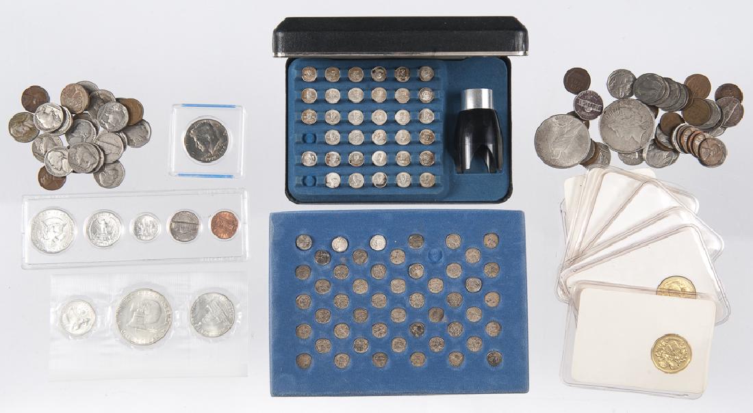 Two silver Peace dollars, 1924, together with a 1 (1 of 2)