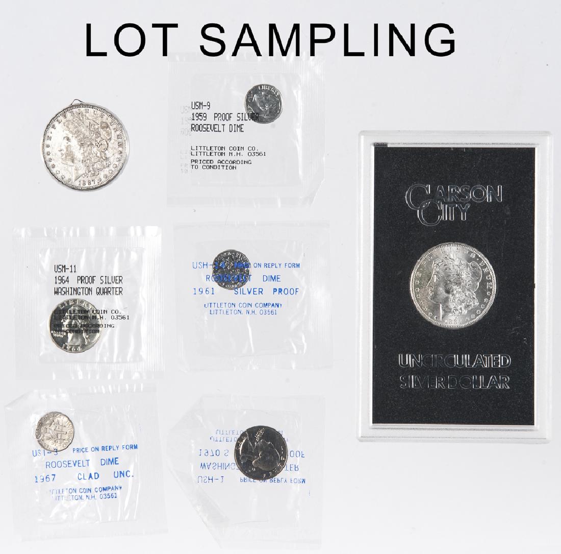 Morgan silver dollar, 1884 CC, together with an 1 (1 of 1)