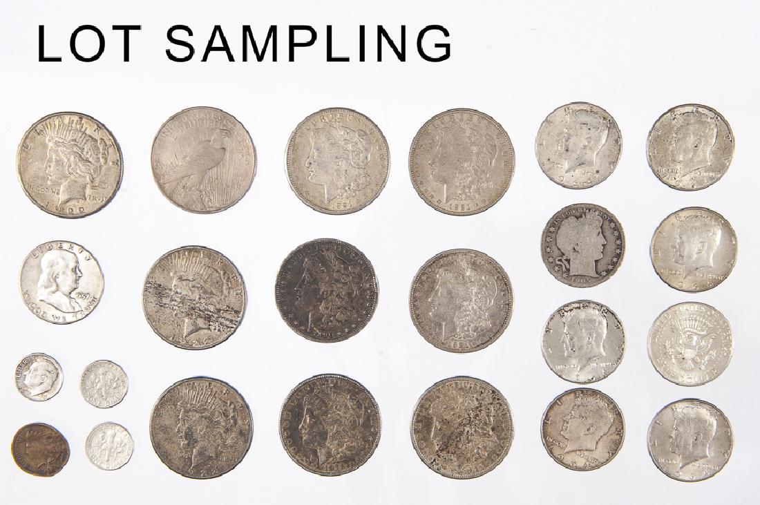 Six Morgan silver dollars, 1921, two 1921 S, 1921 (1 of 1)