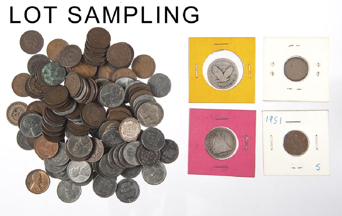 Large group of assorted pennies, to include appro (1 of 1)