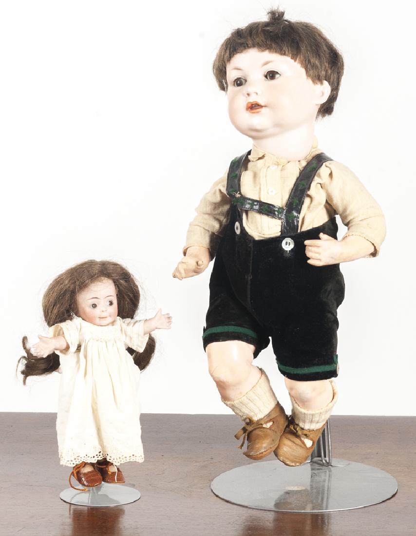 Armand Marseilles bisque head doll, together with (1 of 1)