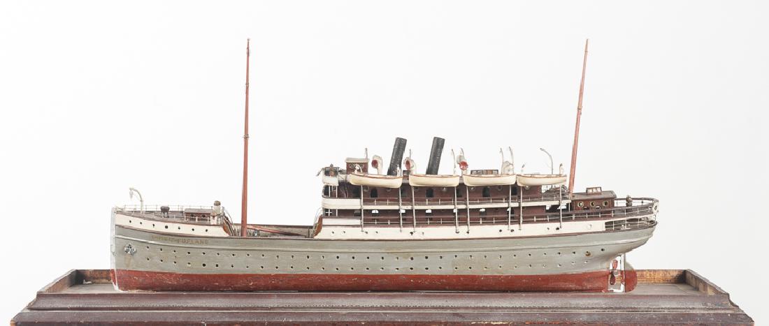 Painted ship model of the Empress of Ireland, ear (1 of 1)