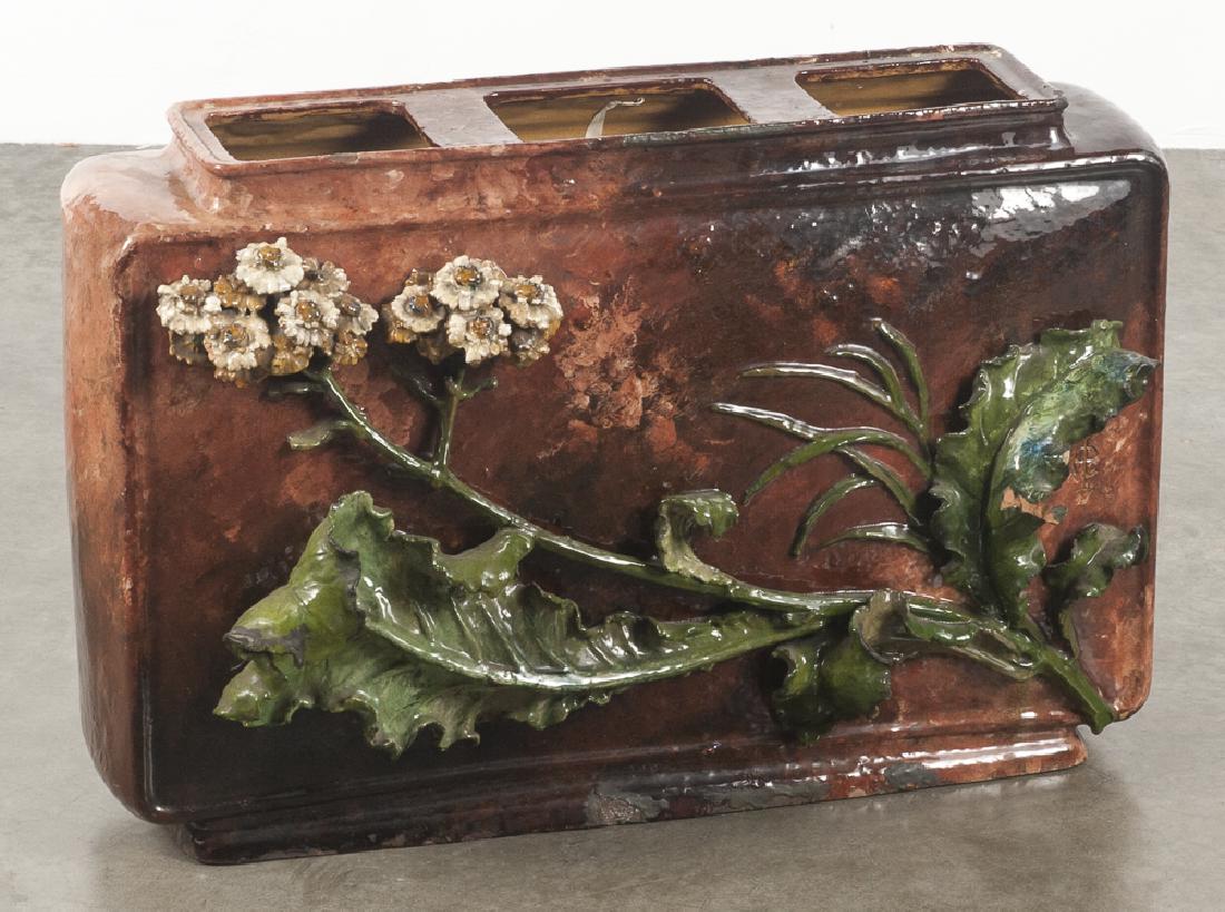 Large Haviland Limoges pottery jardinière, 19 1/2 (1 of 9)