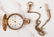 14K gold Elgin ladies hunter case pocket watch