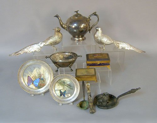 Silver, silver plate, and miscellaneous tableware: Silver, silver plate, and miscellaneous tableware.