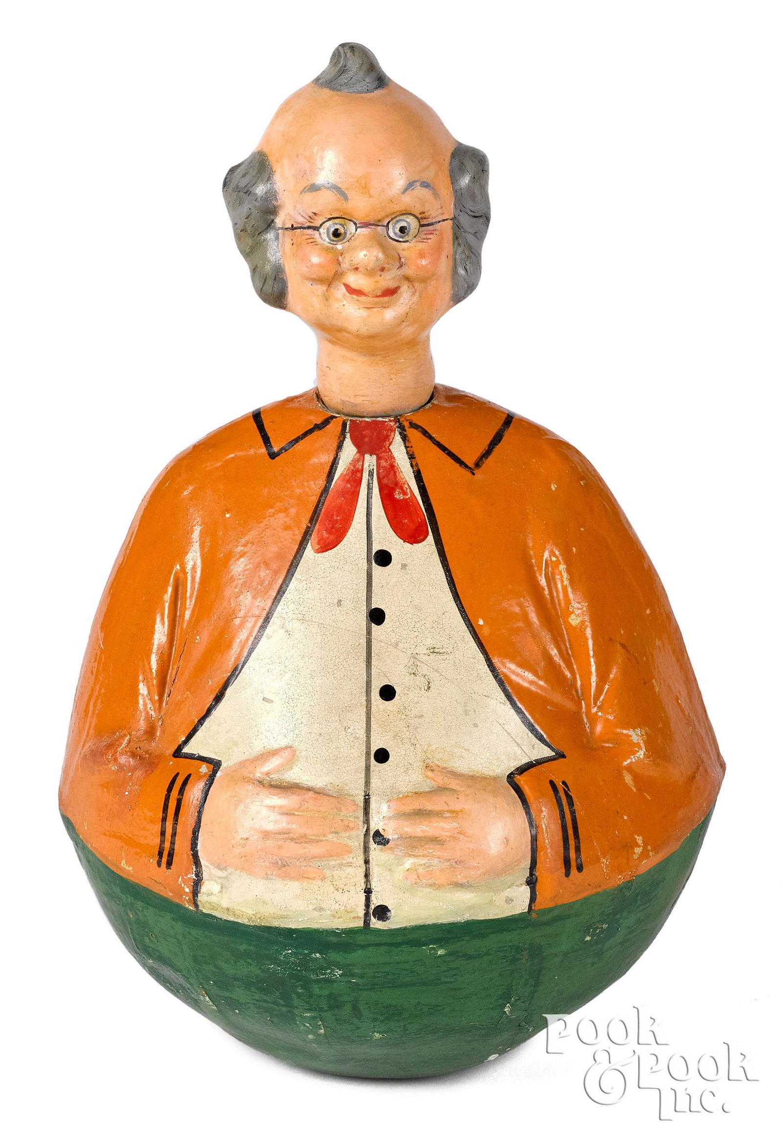 Schoenhut composition Foxy Grandpa rolly dolly (1 of 2)