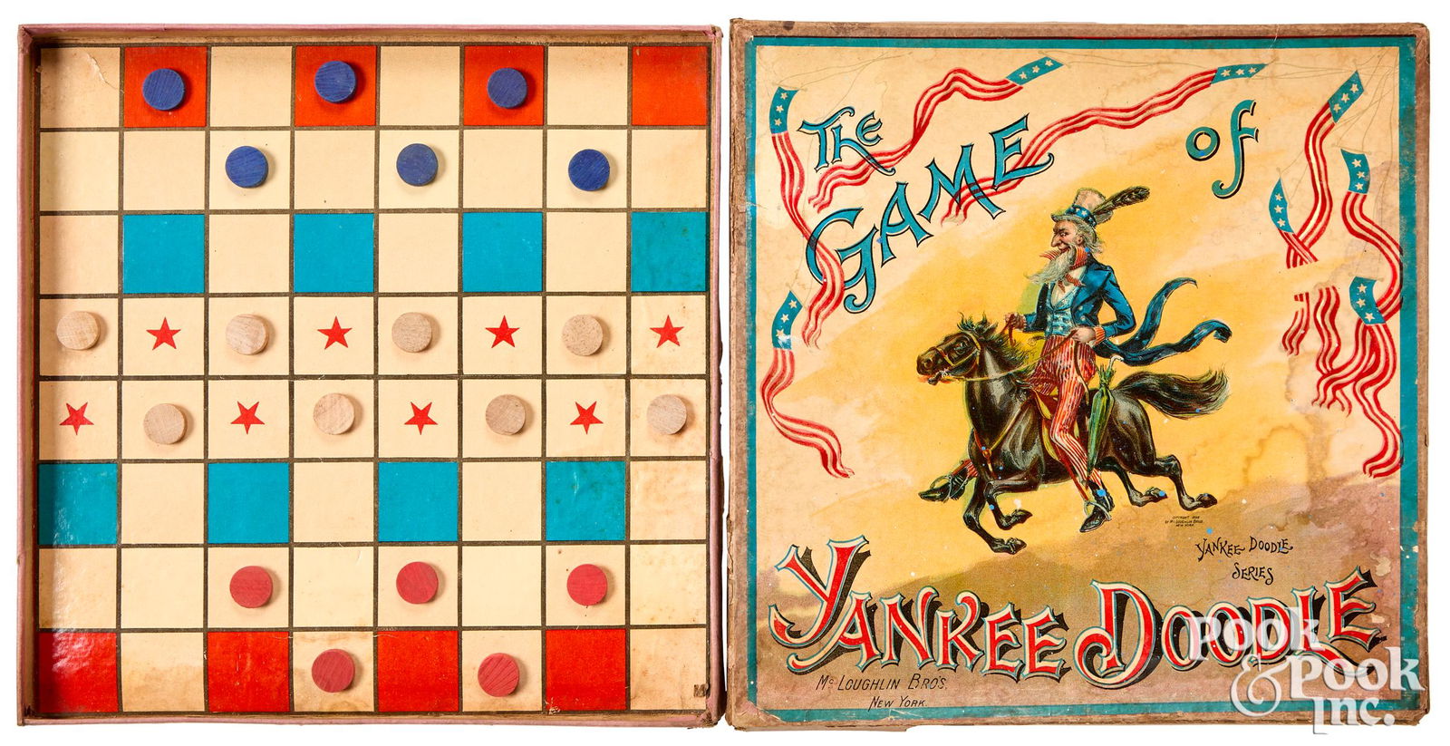 McLoughlin Bros. Game of Yankee Doodle (1 of 2)