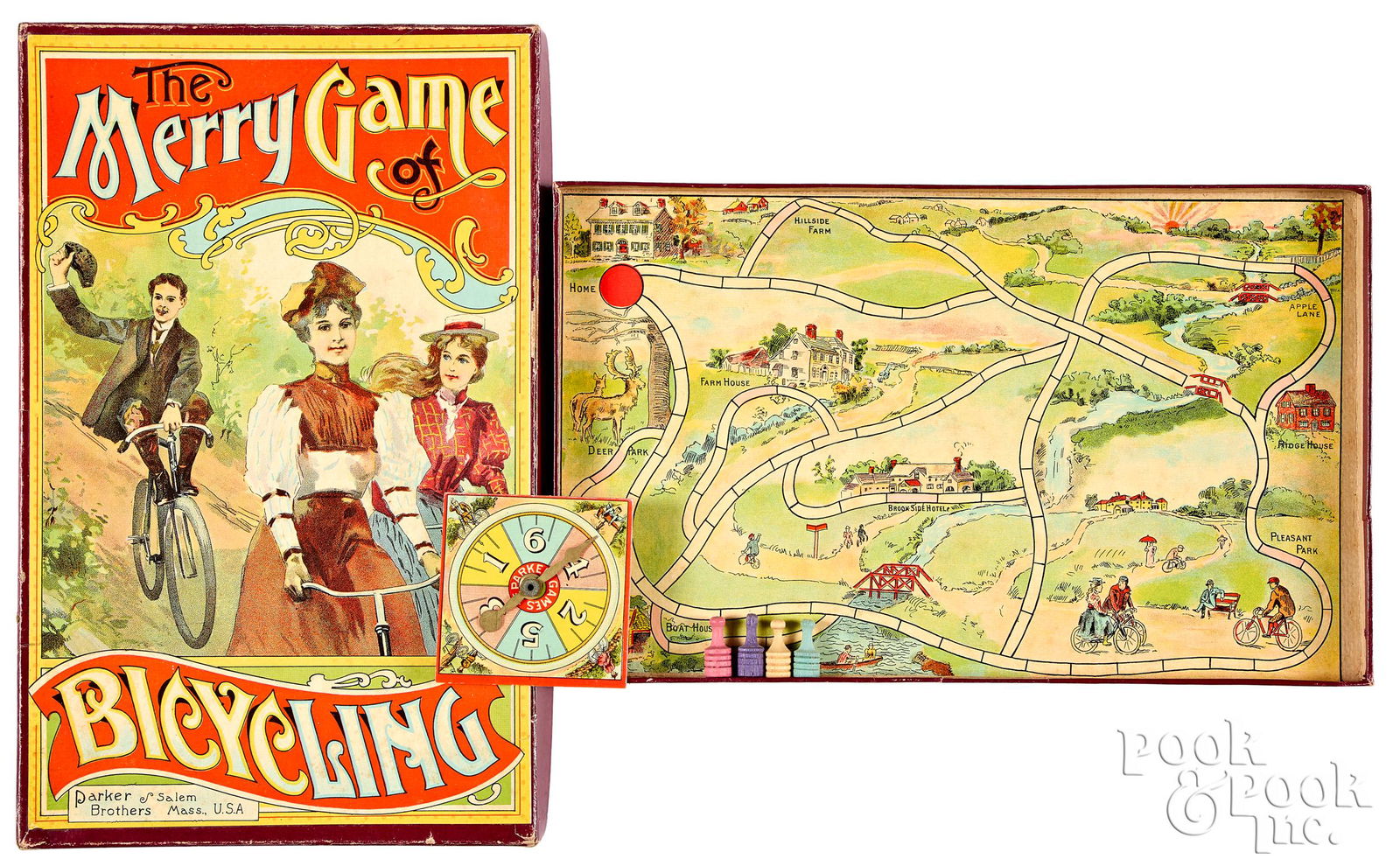 Parker Bros. Merry Game of Bicycling (1 of 2)