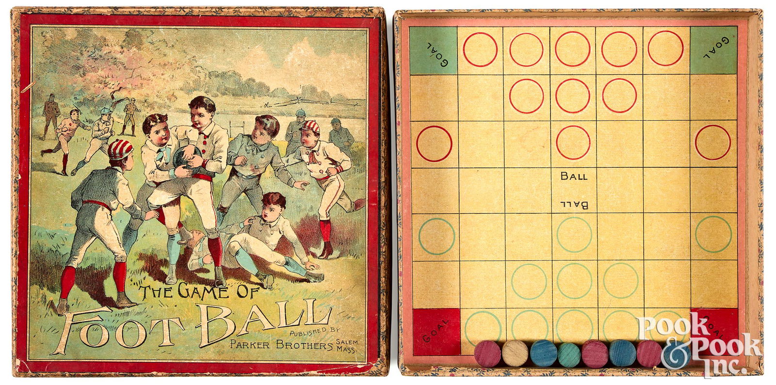 Parker Bros. Game of Foot Ball, early 20th c. (1 of 2)