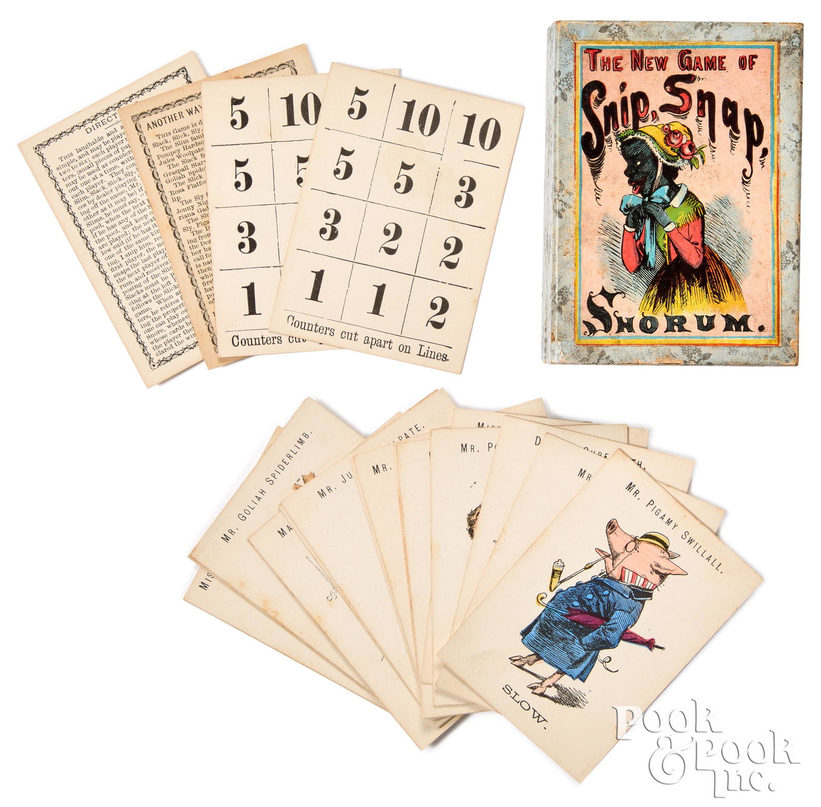 The New Game Of Snip, Snap, Snorum, ca. 1865 (1 of 1)