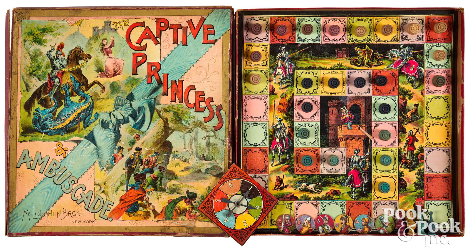 McLoughlin Bros Captive Princess & Ambuscade (1 of 2)