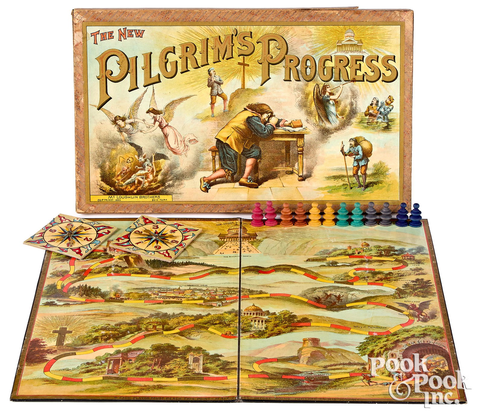 McLoughlin Bros. Pilgrim's Progress, ca. 1893 (1 of 2)