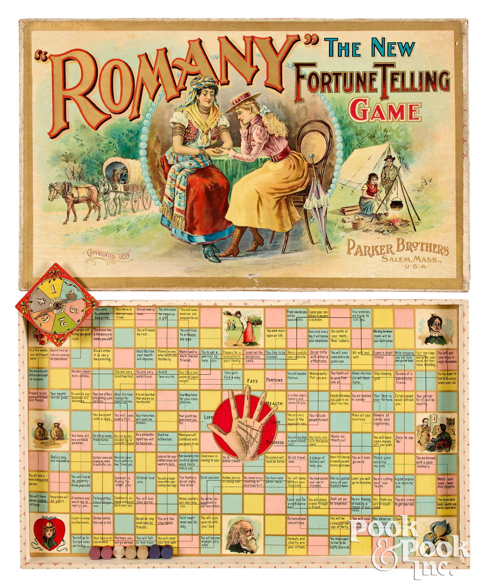 Parker Bros. Romany The New Fortune Telling (1 of 1)
