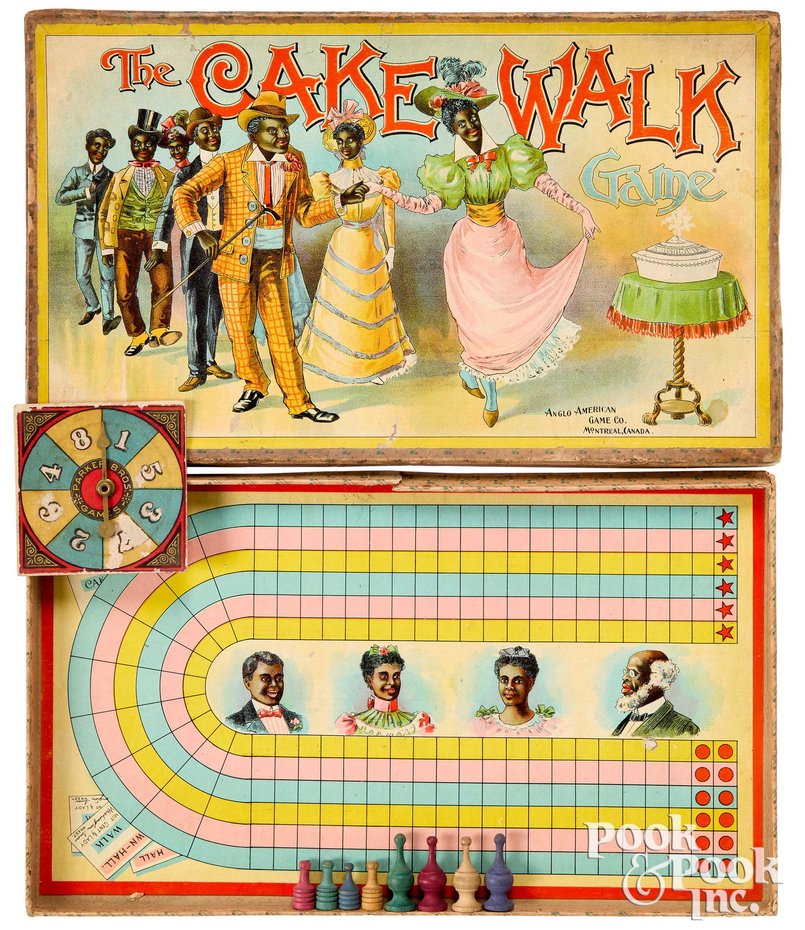 The Cake Walk Game, ca. 1900 (1 of 1)