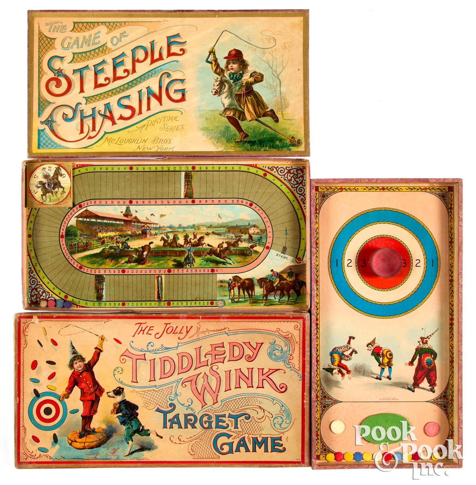 Two early McLoughlin Bros. games, ca. 1903 (1 of 2)