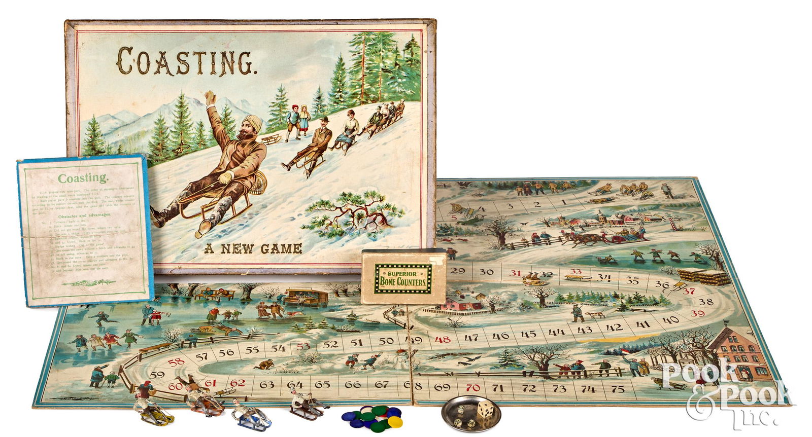 Spear & Sohne Coasting Game, ca. 1920 (1 of 2)