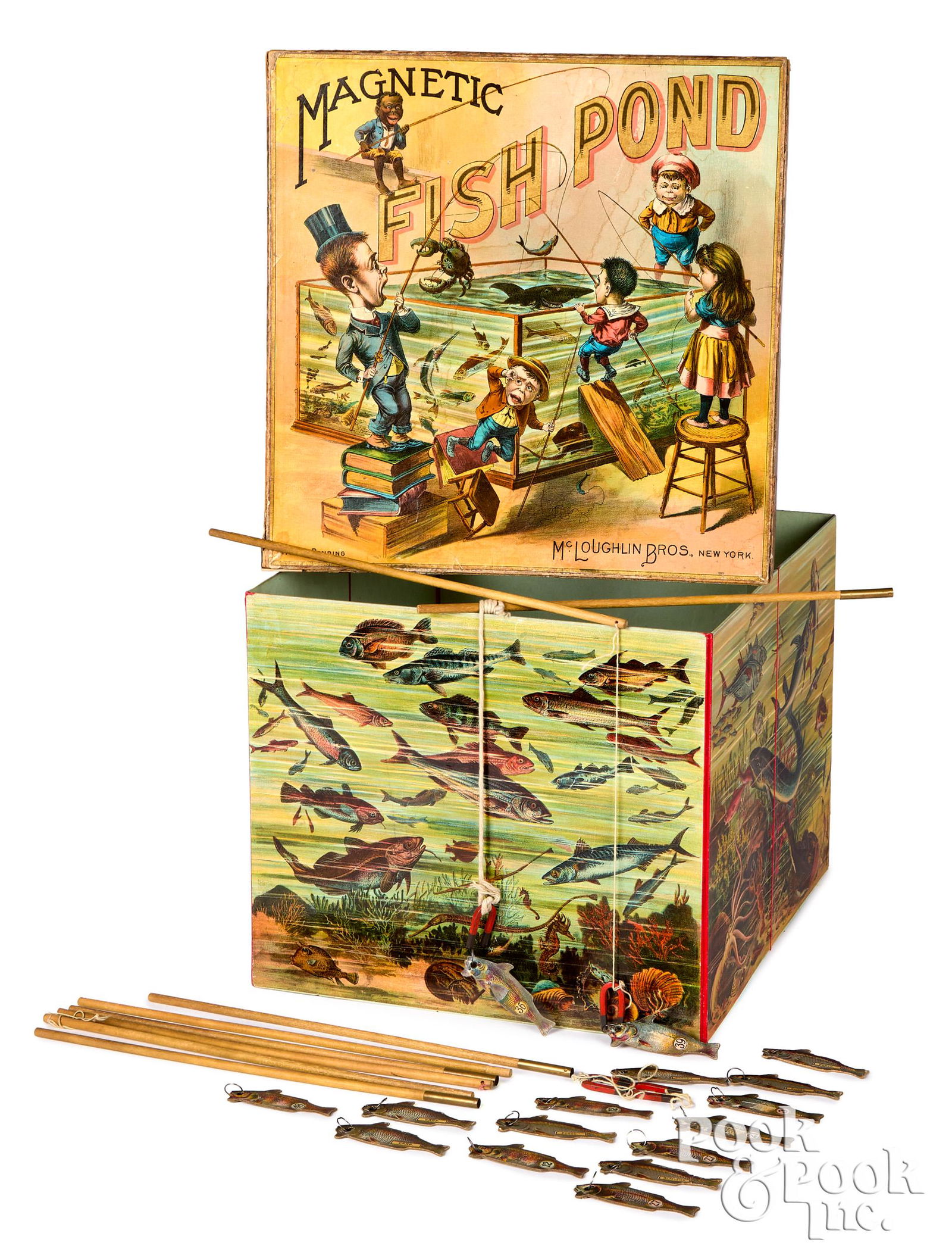 McLoughlin Bros. Magnetic Fish Pond Game (1 of 2)