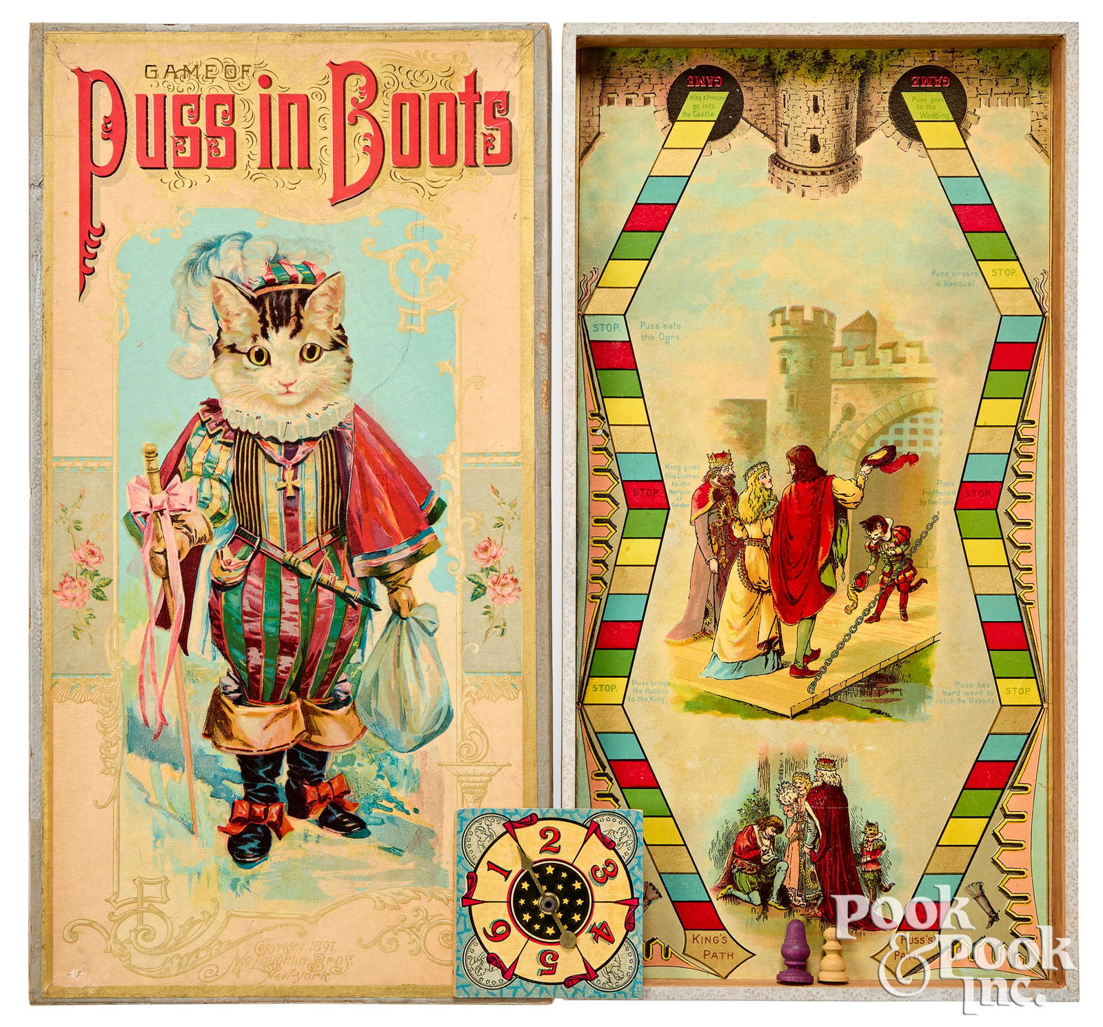 McLoughlin Bros. Game of Puss in Boots (1 of 1)