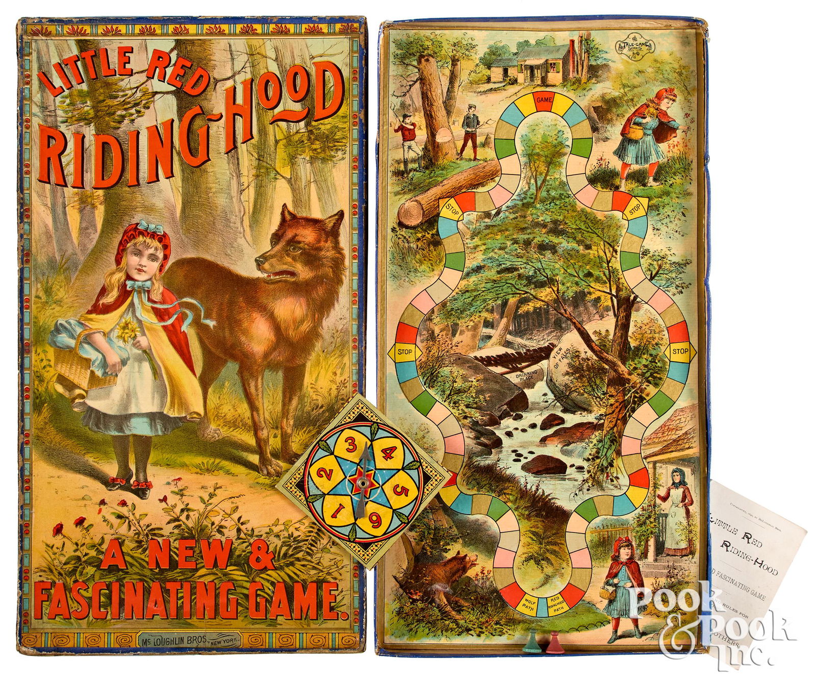 McLoughlin Bros. Little Red Riding Hood game (1 of 1)
