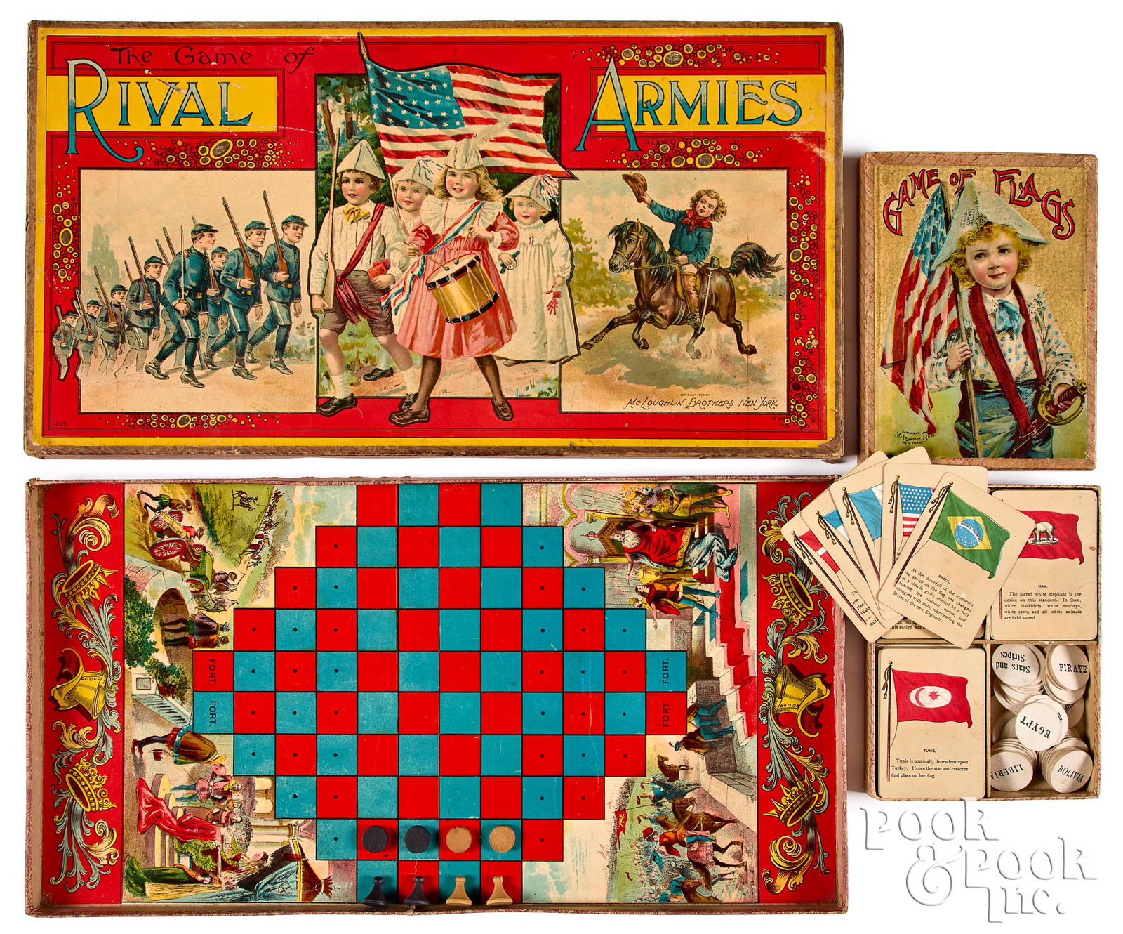 McLoughlin Bros. Card and Board Games, ca. 1896 (1 of 1)