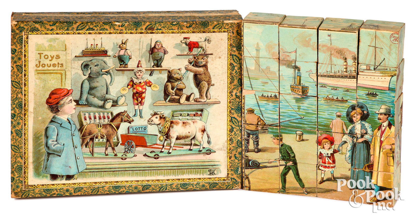 German Picture Puzzle Set, early 20th c. (1 of 1)